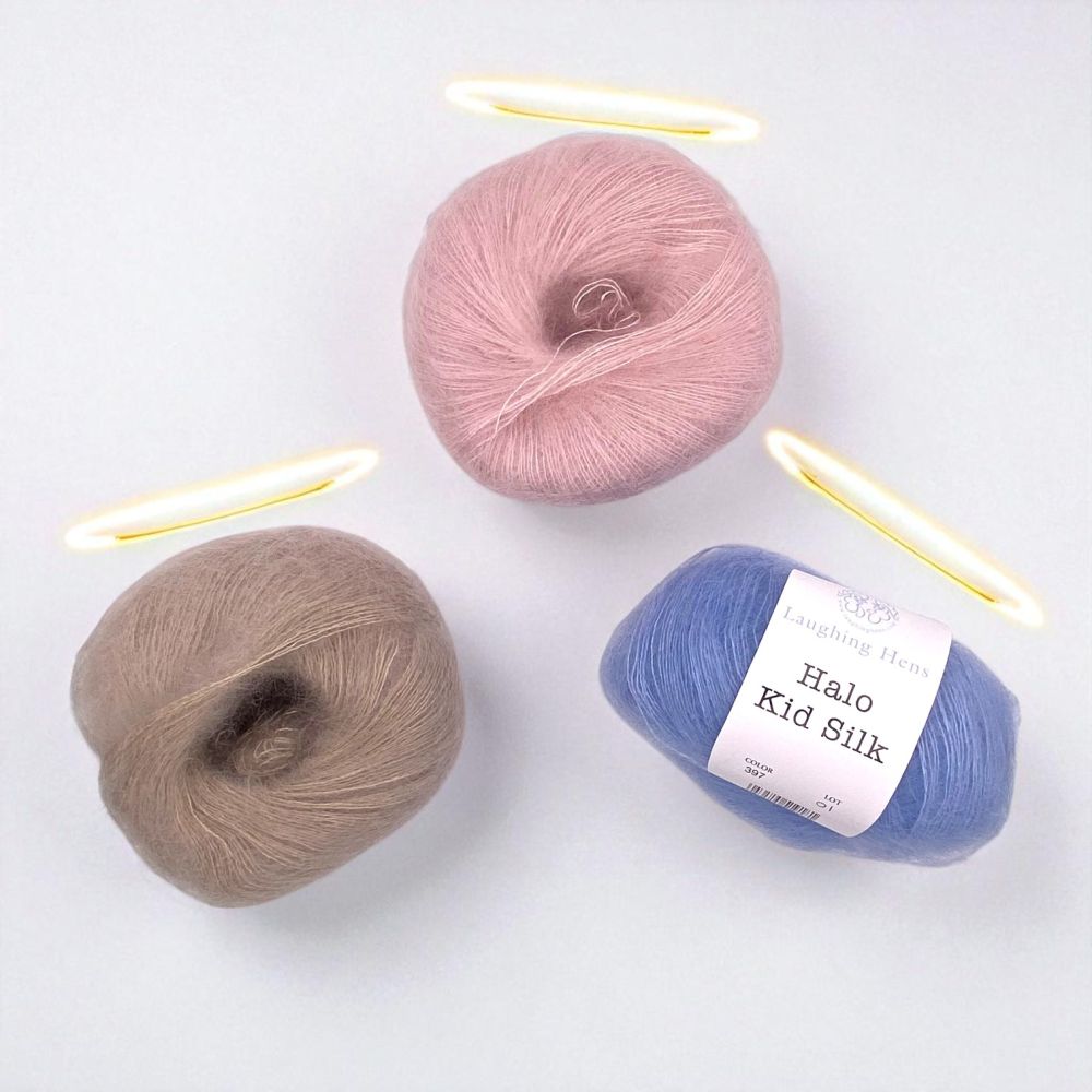 Fluffy Kid Mohair Yarn Luxury Silk Lace-Weight Knitting Crochet Wool All Colours - Picture 70 of 235