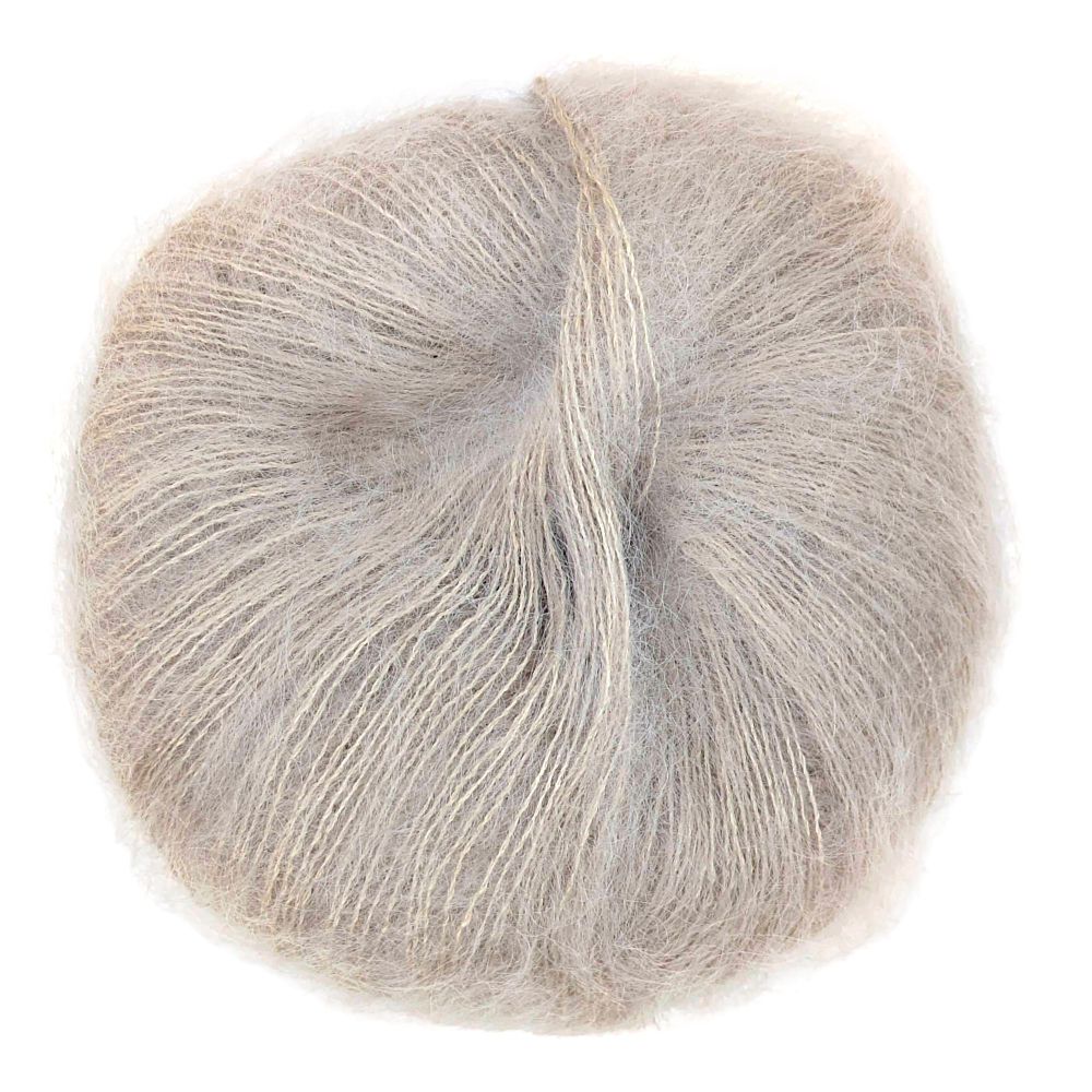 Fluffy Kid Mohair Yarn Luxury Silk Lace-Weight Knitting Crochet Wool All Colours - Picture 92 of 235