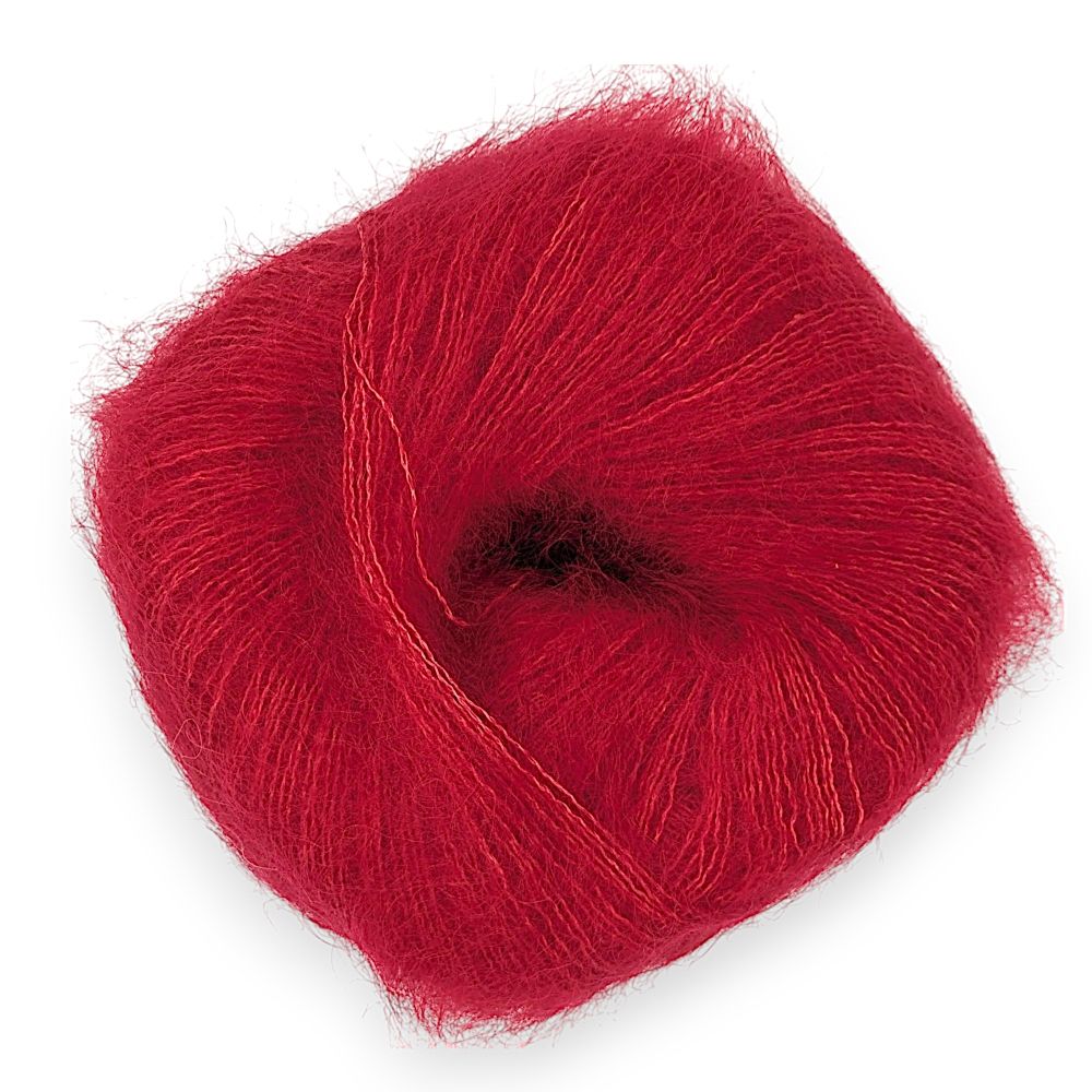Fluffy Kid Mohair Yarn Luxury Silk Lace-Weight Knitting Crochet Wool All Colours - Picture 140 of 235