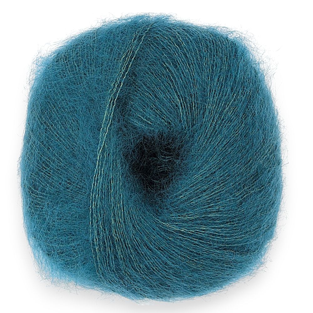 Fluffy Kid Mohair Yarn Luxury Silk Lace-Weight Knitting Crochet Wool All Colours - Picture 166 of 235