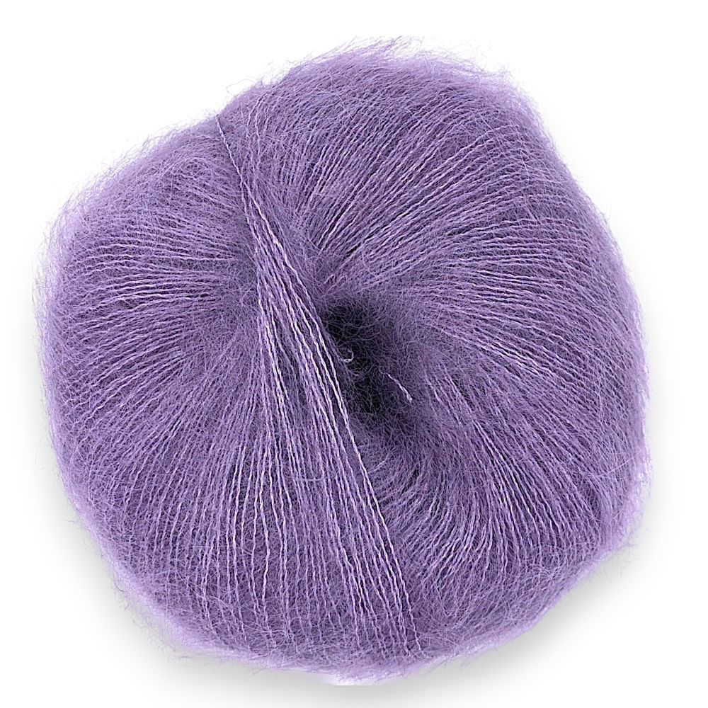 Fluffy Kid Mohair Yarn Luxury Silk Lace-Weight Knitting Crochet Wool All Colours - Picture 214 of 235