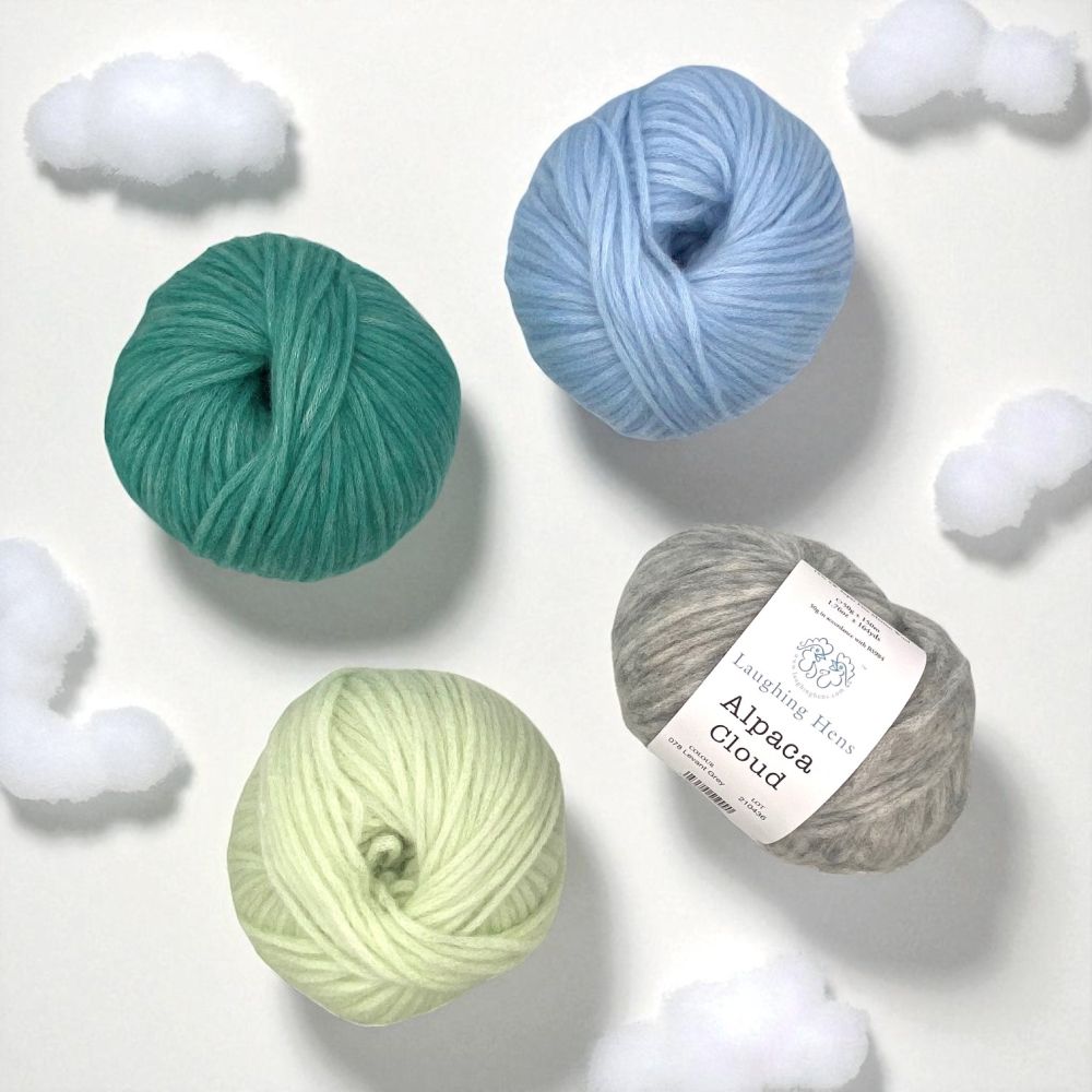 Suéter Aran Alpaca Nube Hilo Suave Grueso Tejido Crochet Lana Todos los Colores - Imagen 171 de 233