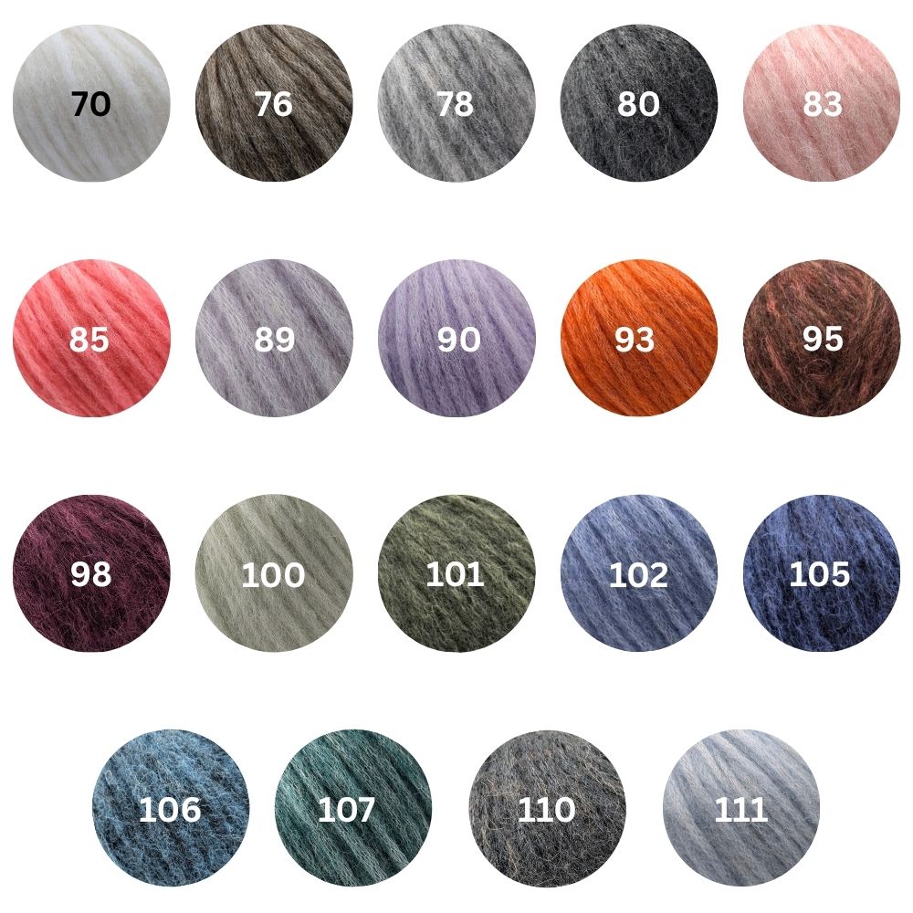 Suéter Aran Alpaca Nube Hilo Suave Grueso Tejido Crochet Lana Todos los Colores - Imagen 182 de 233