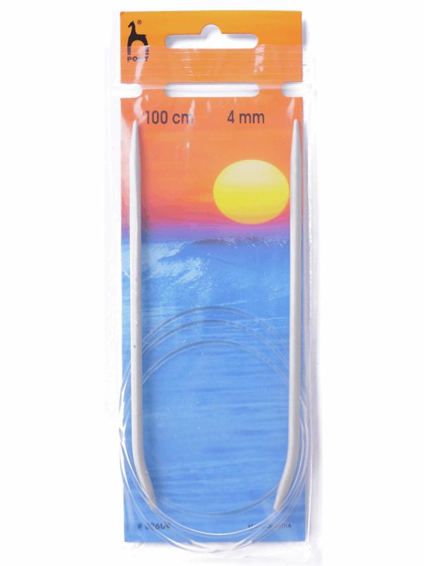 Pony Circular Knitting Needle 40" Round Knit Metal Plastic 100cm - Picture 11 of 19