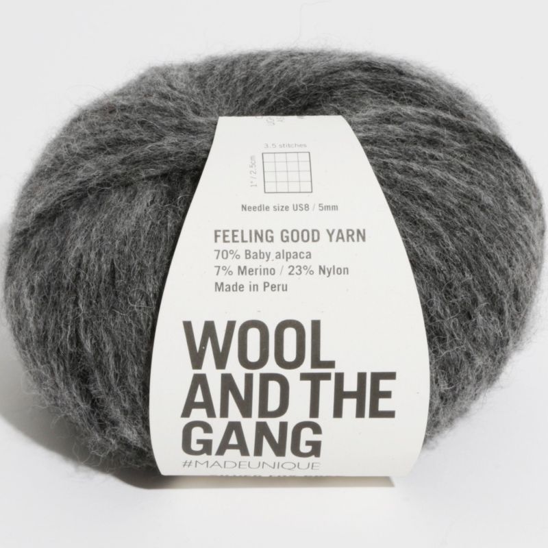 Knitting Wool and the Gang Feeling Good Yarn Fluffy Aran Alpaca Merino Yarn