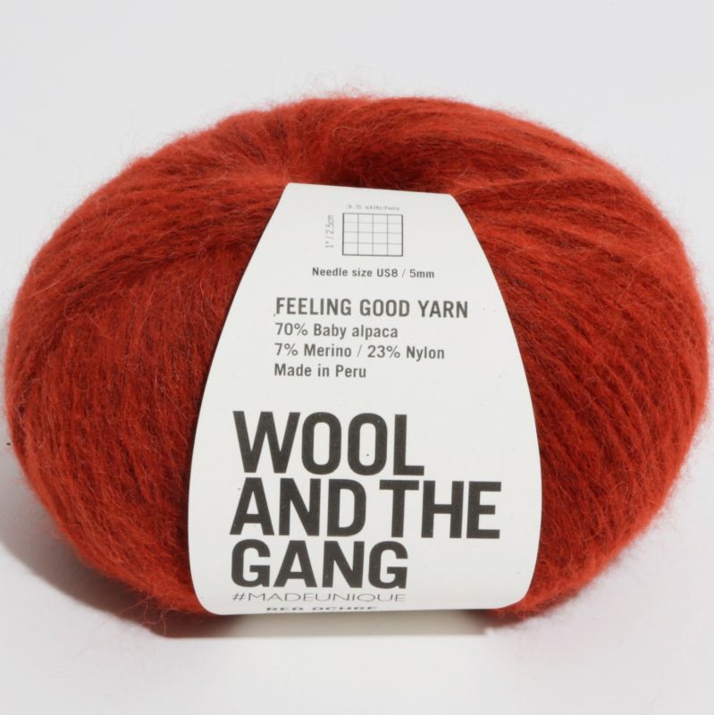 Knitting Wool and the Gang Feeling Good Yarn Fluffy Aran Alpaca Merino Yarn - Picture 39 of 57