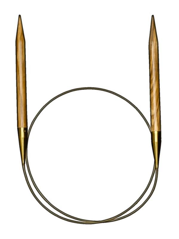 Addi Olive Stricknadeln 60" feststehendes Rundholz 150 cm - Bild 14 von 27