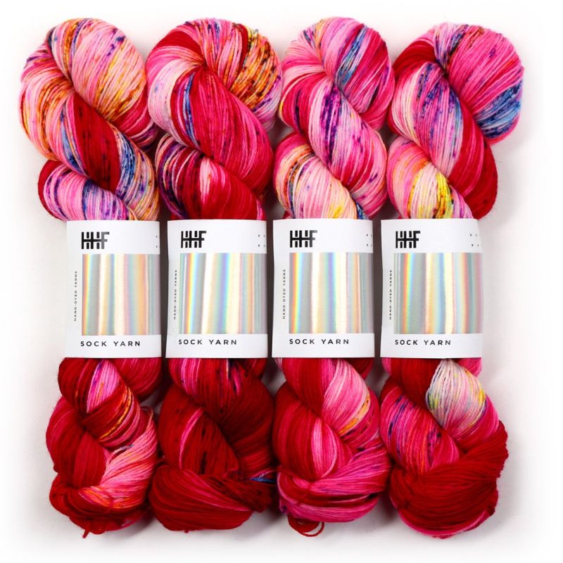 Hedgehog Knitting Wool Fibres Sock Yarn Superwash Merino Hand Dyed 4 Ply Yarn - Picture 12 of 42