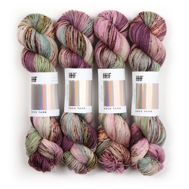 Hedgehog Knitting Wool Fibres Sock Yarn Superwash Merino Hand Dyed 4 Ply Yarn - Picture 14 of 42