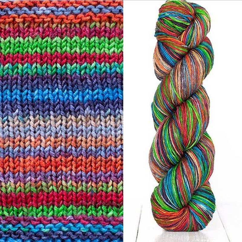 Urth Knitting Wool Yarn Uneek Fingering 4 Ply Merino Multicolour Crochet Yarn - Picture 13 of 32