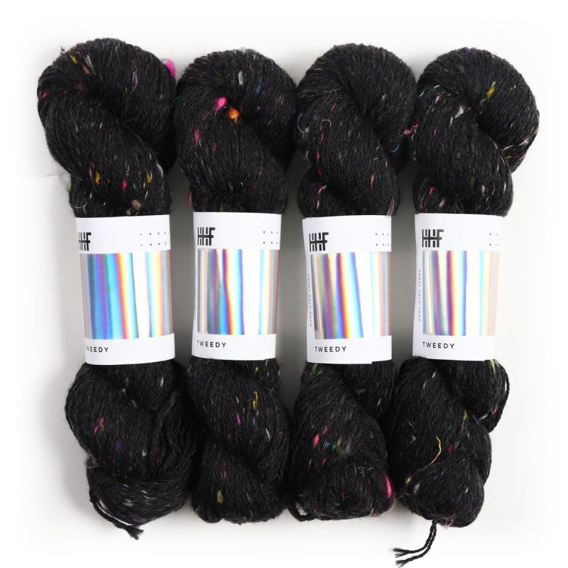 Hedgehog Knitting Wool Fibres Tweedy Hand Dyed Recycled Merino DK Double Yarn - Imagen 11 de 13