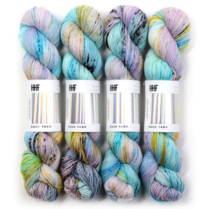 Hedgehog Knitting Wool Fibres Sock Yarn Superwash Merino Hand Dyed 4 Ply Yarn - Picture 10 of 42