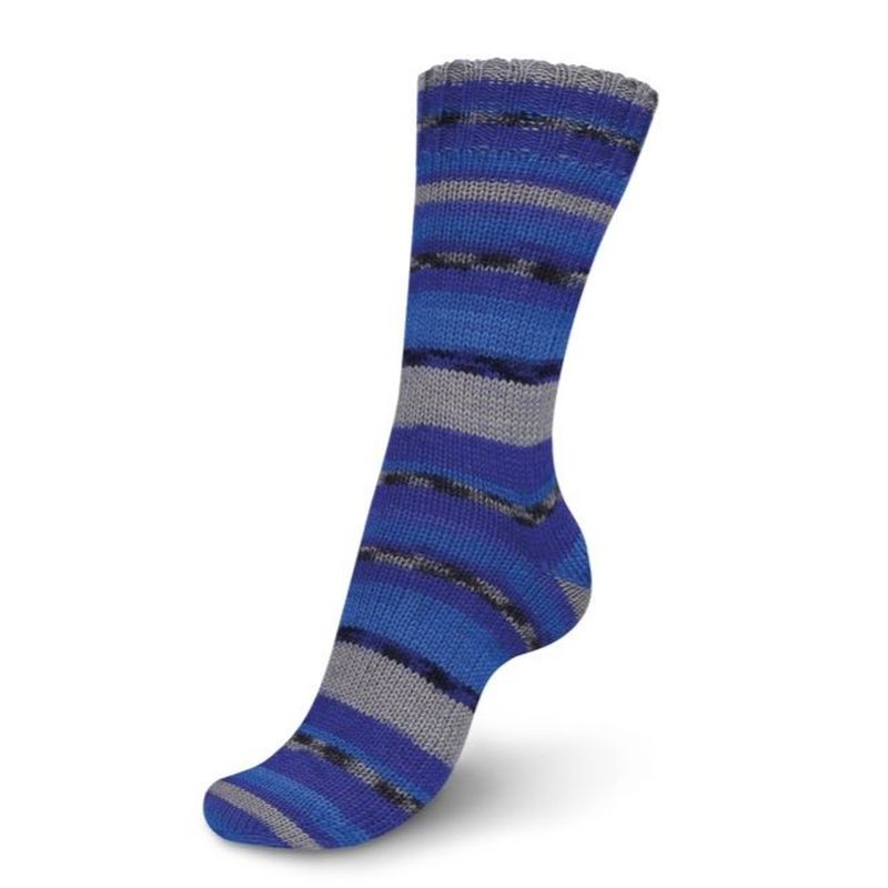 Multicolour Sock Yarn Wool - Regia 4 Ply Color 100g Blue United