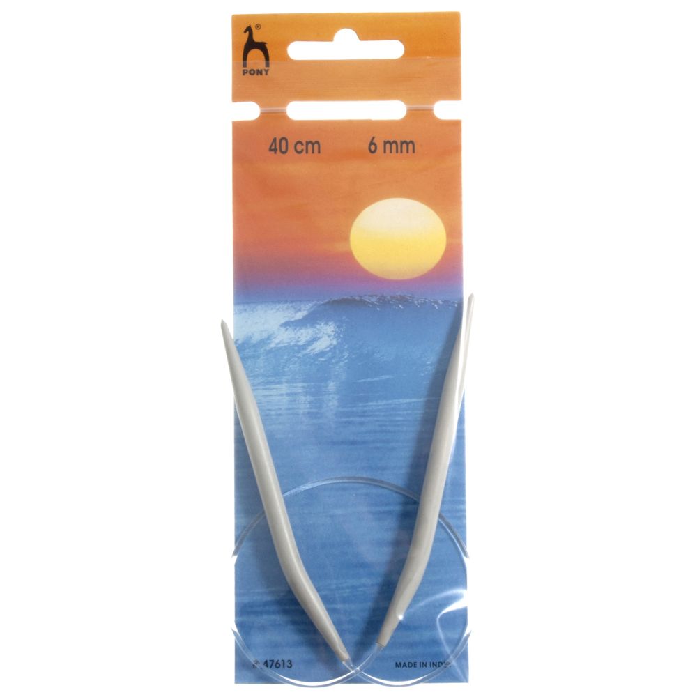 Pony Circular Knitting Needles Metal Round 40cm 60cm 80cm 100cm All Size Length
