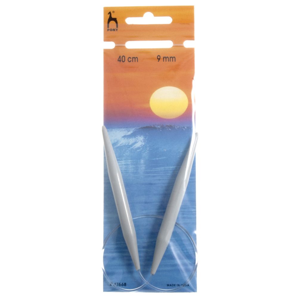 Pony Circular Knitting Needles Metal Round 40cm 60cm 80cm 100cm All Size Length - Picture 73 of 76