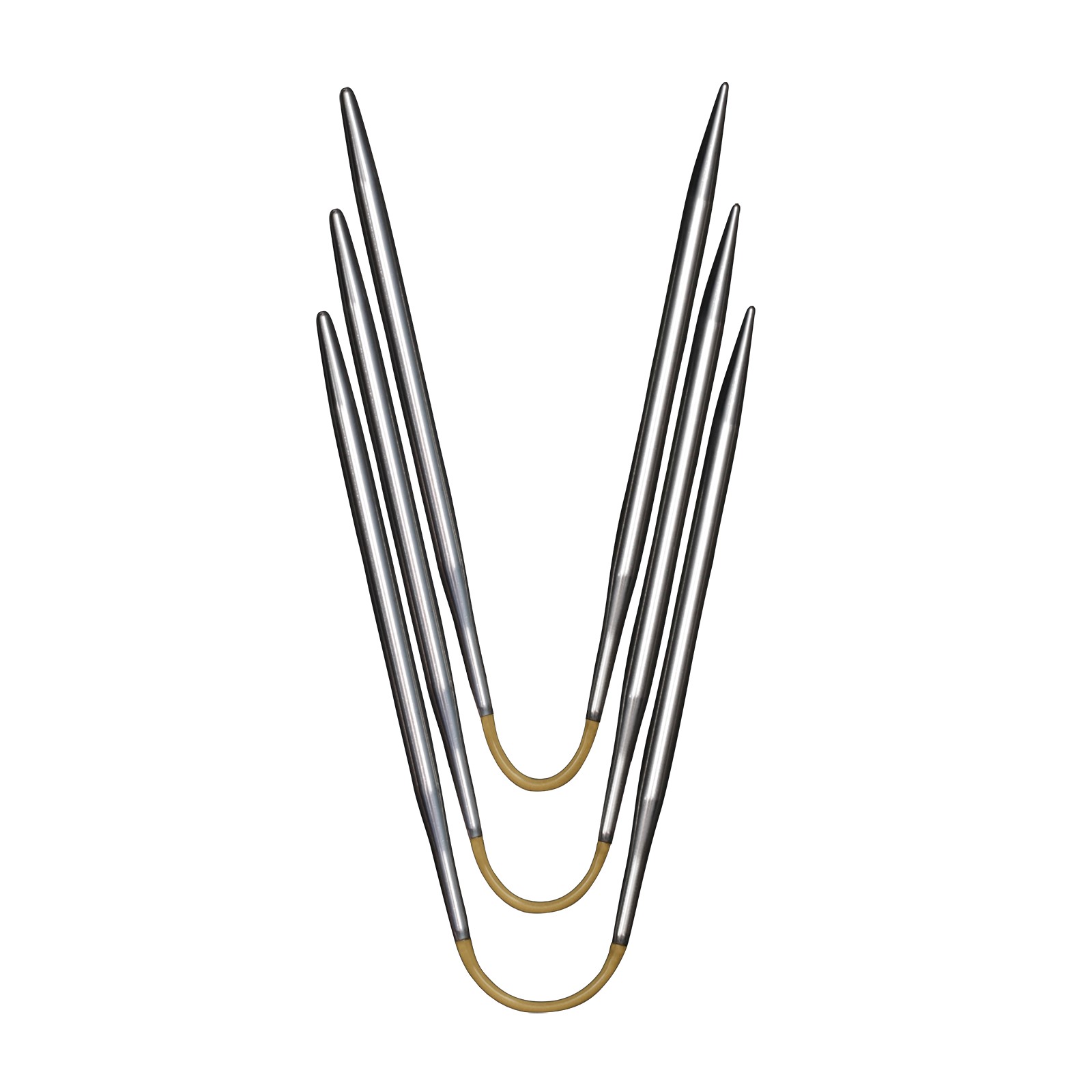 Addi CraSyTrio Sock Knitting Needles Short/Long Double Pointed DPN Set of 3