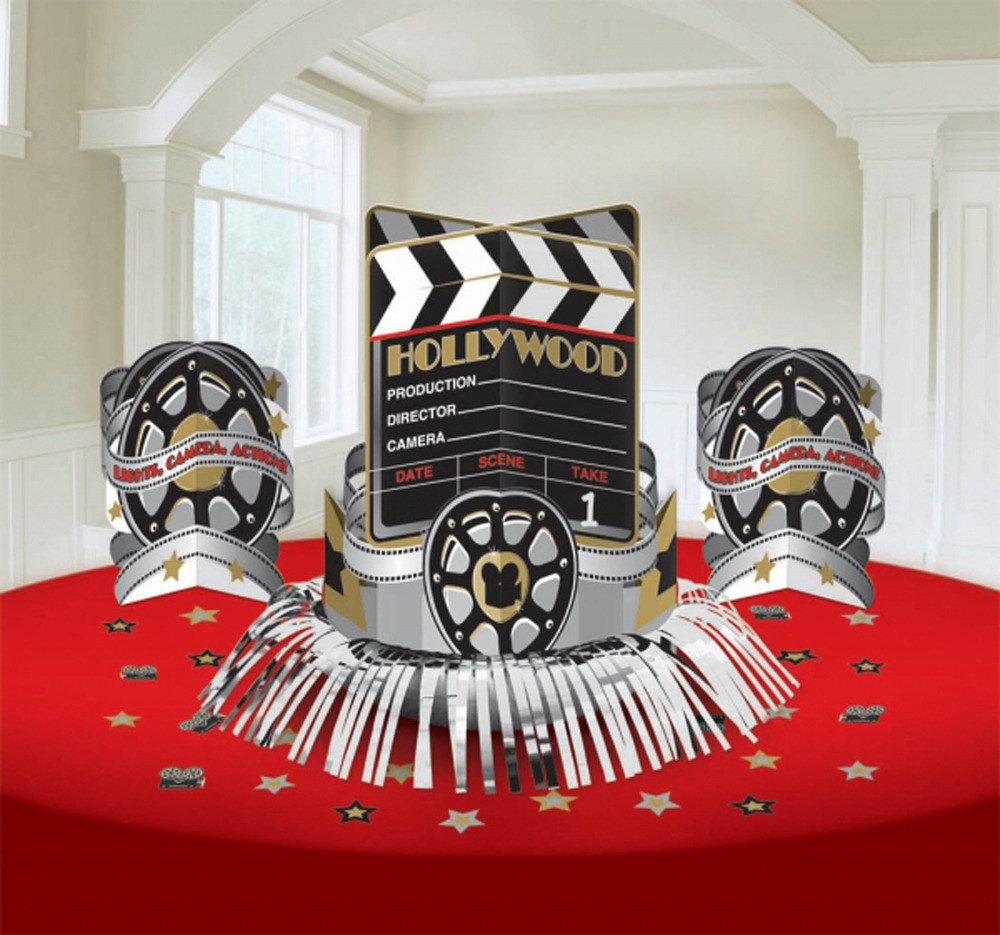 Film Reel Centerpieces Movie Themed Party Hollywood Party Theme | retro ...