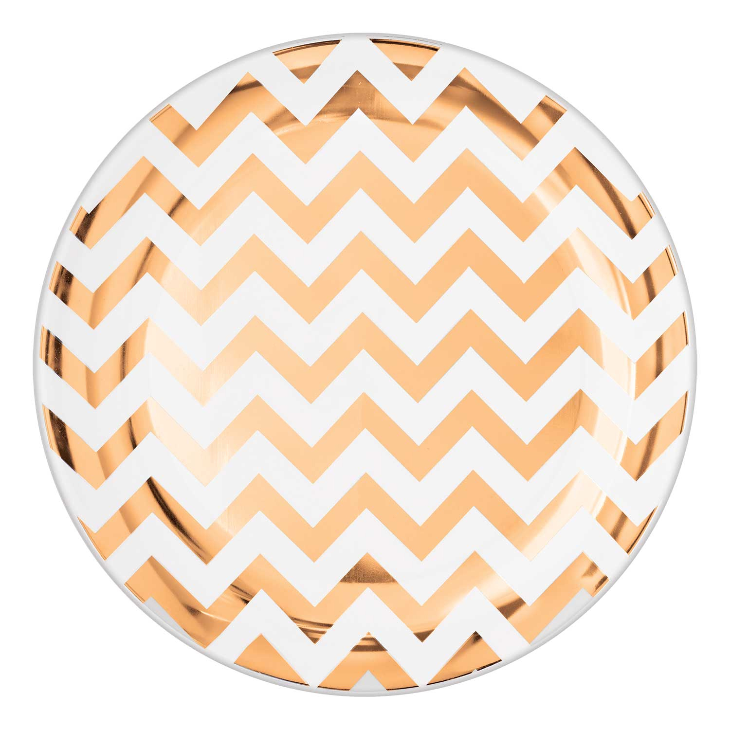 20 x Luxury Rose Gold Foil Metallic Plastic Party Plates 19cm ... 20 x Luxury Rose Gold Foil Metallic Plastic Party Plates 19cm ...