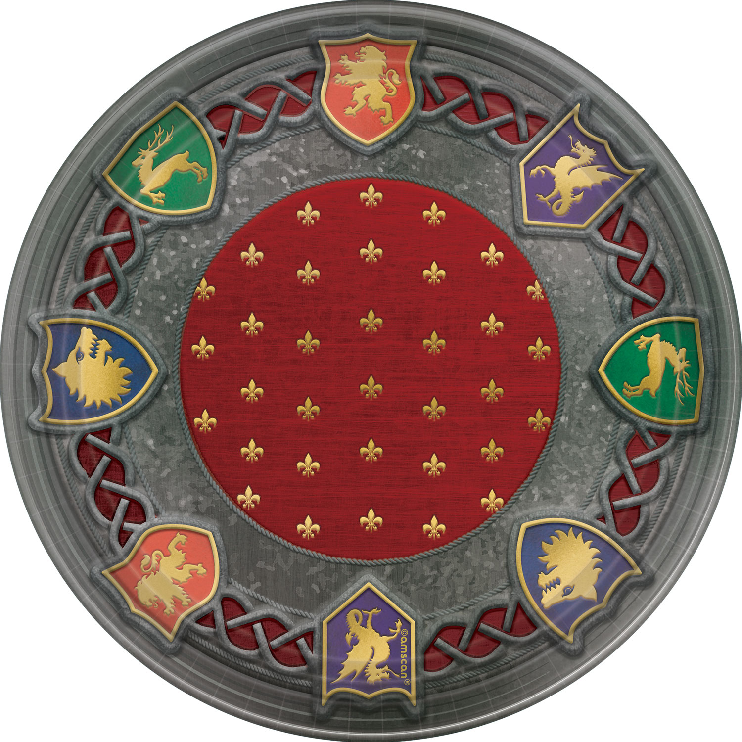 Medieval shield construction image