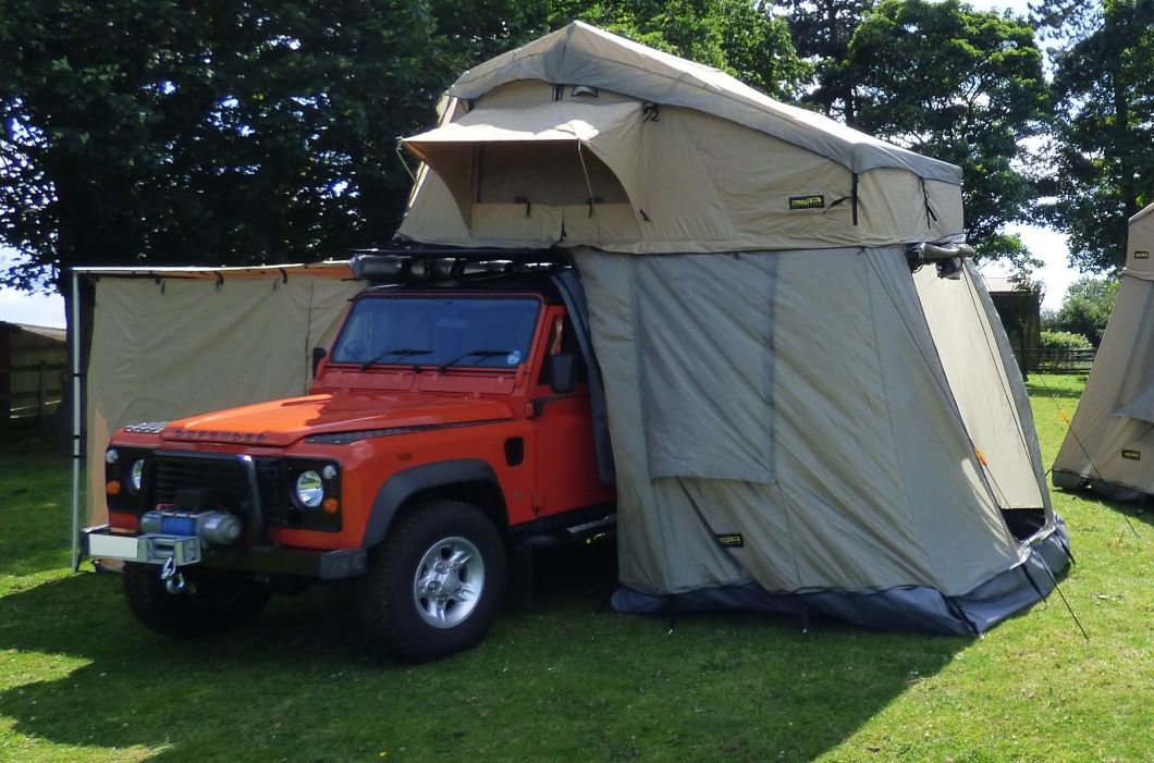 For Land Rover Defender Discovery - Four Man Expedition Roof Tent ...