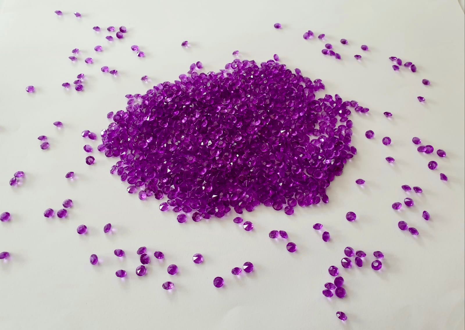 10,000 SCATTER CRYSTALS WEDDING 4.5mm TABLE DECORATION DIAMONDS ACRYLIC