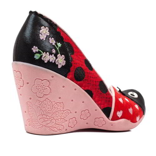 irregular choice lady bird shoes