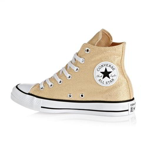 gold converse ladies