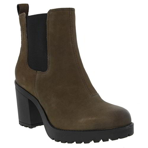 womens olive green ankle boots