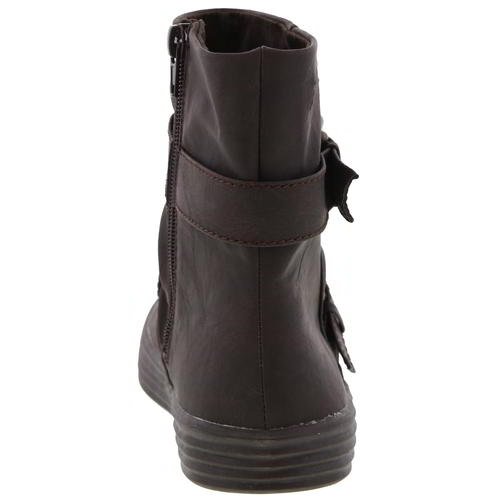 Blowfish Octave Womens Ladies Brown Zip Up Ankle Boots Size 48 eBay