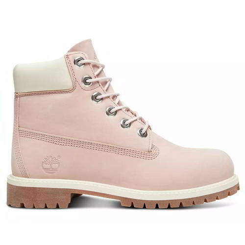 Timberland 6 Inch Premium Womens Ladies Girls Pink Waterproof Ankle ...