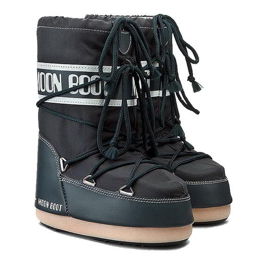 navy blue moon boots