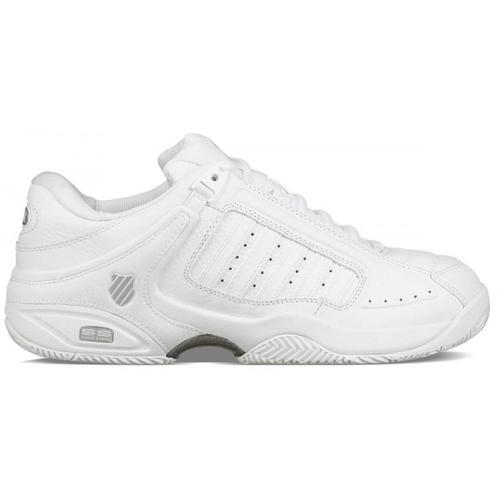 K Swiss Defier RS Womens Ladies White Blue Trainers Tennis Shoes Size UK 4-8