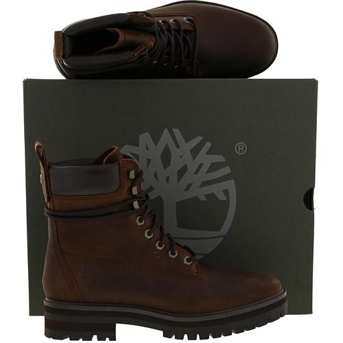 Timberland Courma Guy 6 Inch Waterproof Mens Dark Brown Ankle Boots