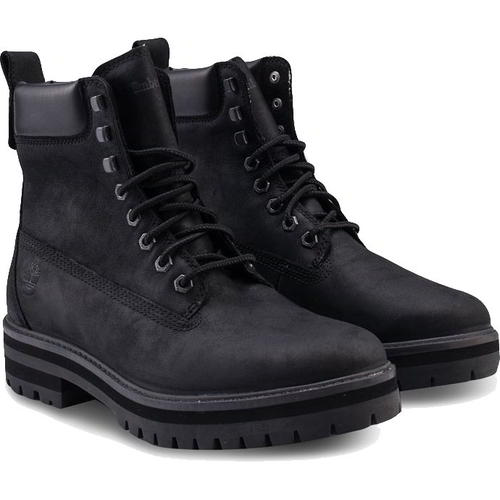 Timberland Courma Guy 6 Inch Waterproof Mens Black Leather Ankle Boots