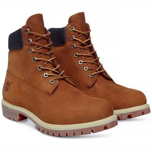 timberland boots rust nubuck