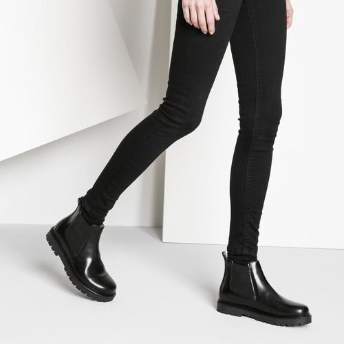 birkenstock stalon boots black