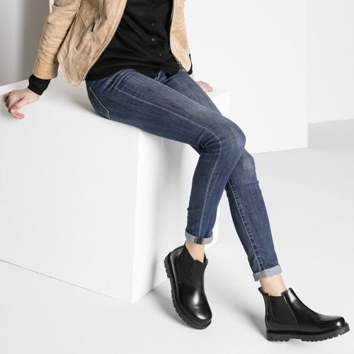 birkenstock stalon boots black