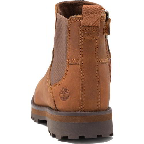 ladies brown chelsea ankle boots