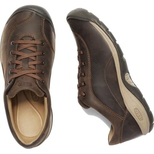 Keen Presidio II Womens Ladies Wide Fit Brown Leather Keen Presidio II Womens Ladies Wide Fit Brown Leather