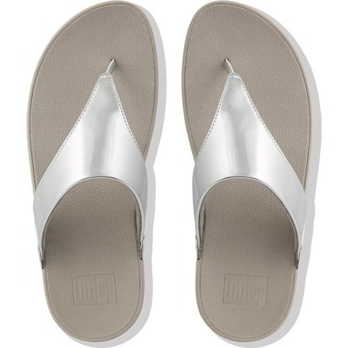 silver fitflops size 4