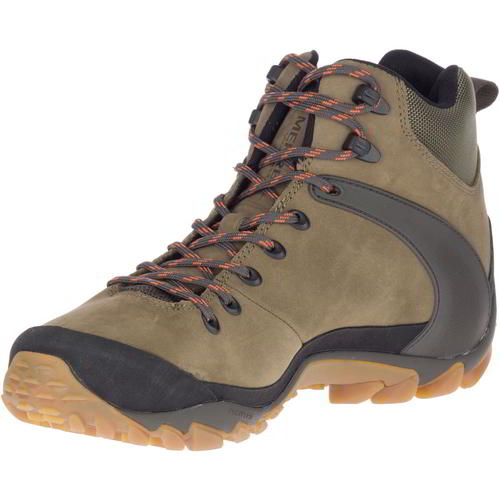 merrell chameleon 8 leather mid waterproof hiking boots