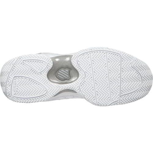 K Swiss Defier RS Mens Classic White Leather Tennis Trainers Shoes Size UK 8-13