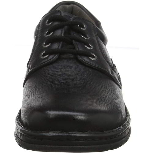 Hush Puppies Outlaw II Mens Black Dual Fit Lace Up Casual