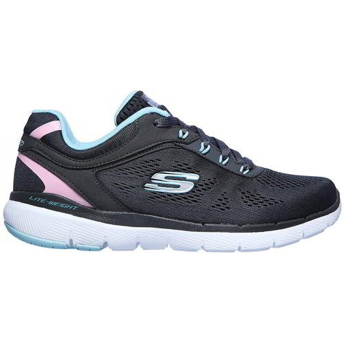 skechers ladies waterproof trainers