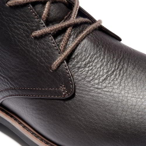 stormbucks chukka boot for men in dark brown