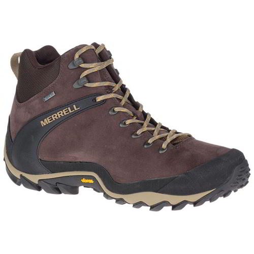 merrell men's cham 8 stretch waterproof hiking shoe