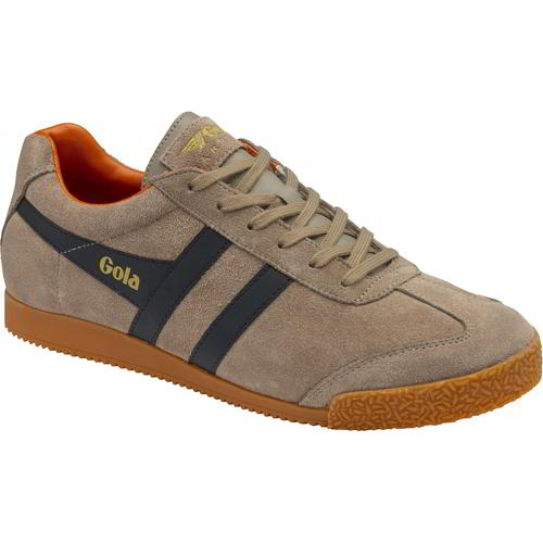 Gola Harrier Classics Mens Brown Suede Sneakers Trainers Shoes Size 8-12