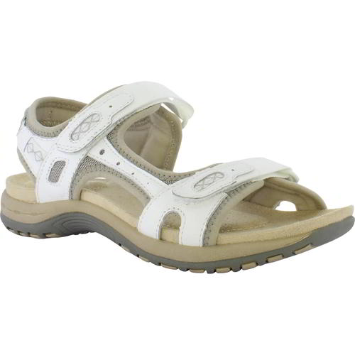 Free Spirit Frisco Womens Ladies White Classic Sandals Jesus Sandals Size 4-9 - Picture 9 of 16