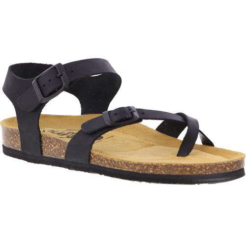 Ladies discount footbed sandals