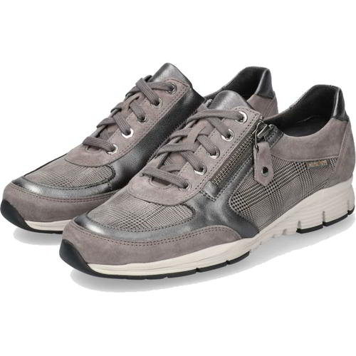 Mephisto Ylona Womens Ladies Brown Lace Up Zip Up Trainers Shoes Size 5-8